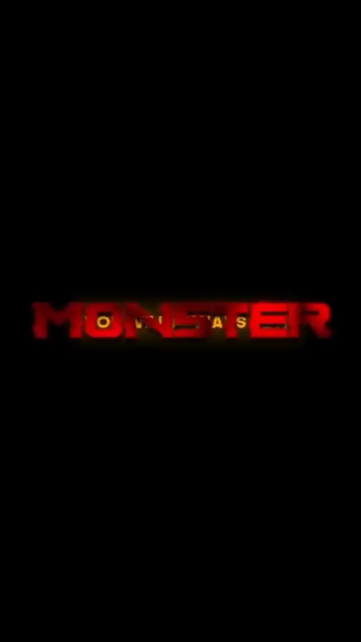 Monster Capcut Template