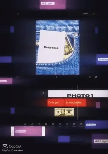 CapCut Interface Template